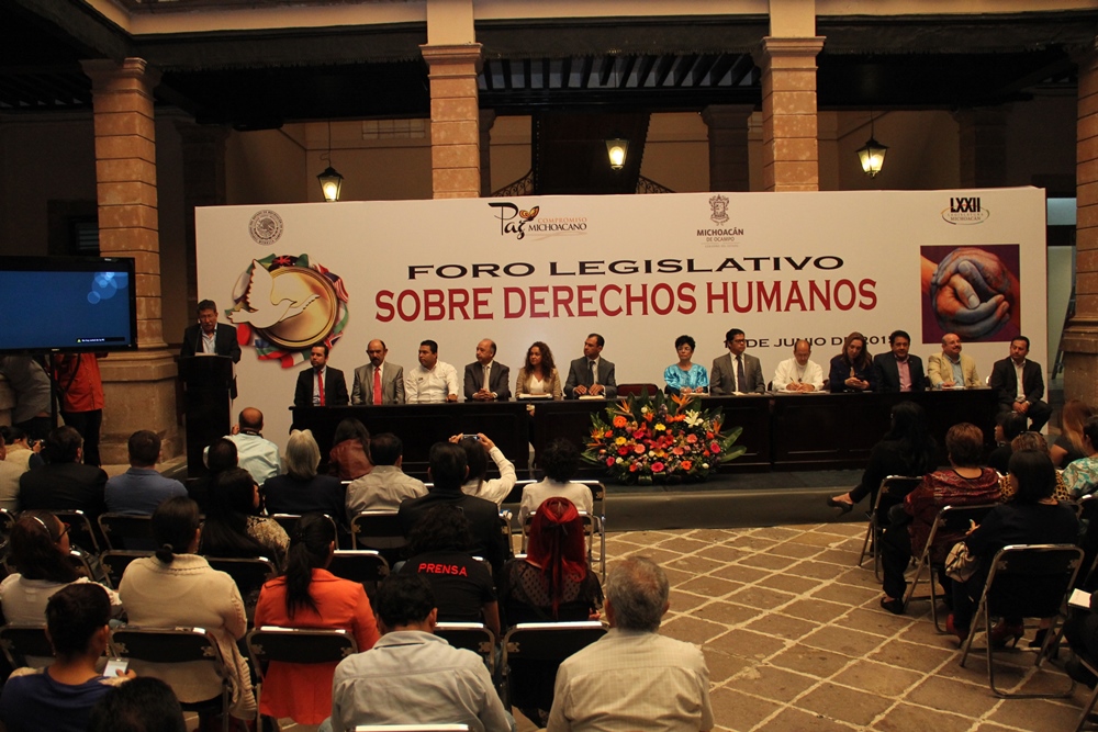 Inauguran legisladores Foro legislativo sobre Derechos Humanos