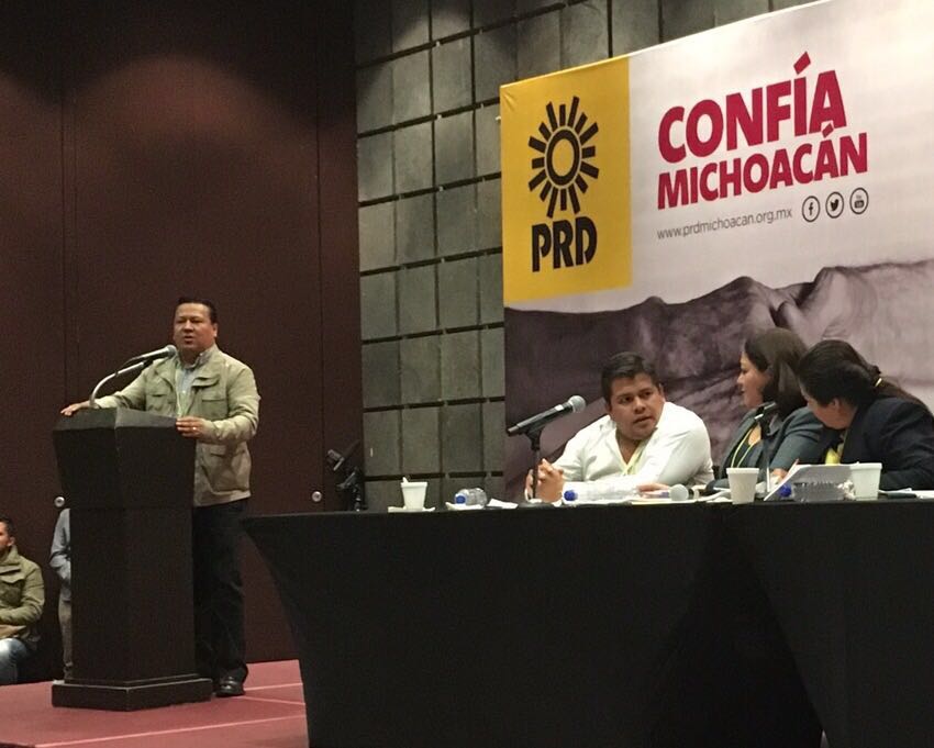 Respalda CEN del PRD firmeza de Silvano contra la delincuencia