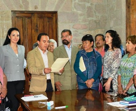 Entregan Constancia a Wilberth Rosas Monge como Jefe de Tenencia