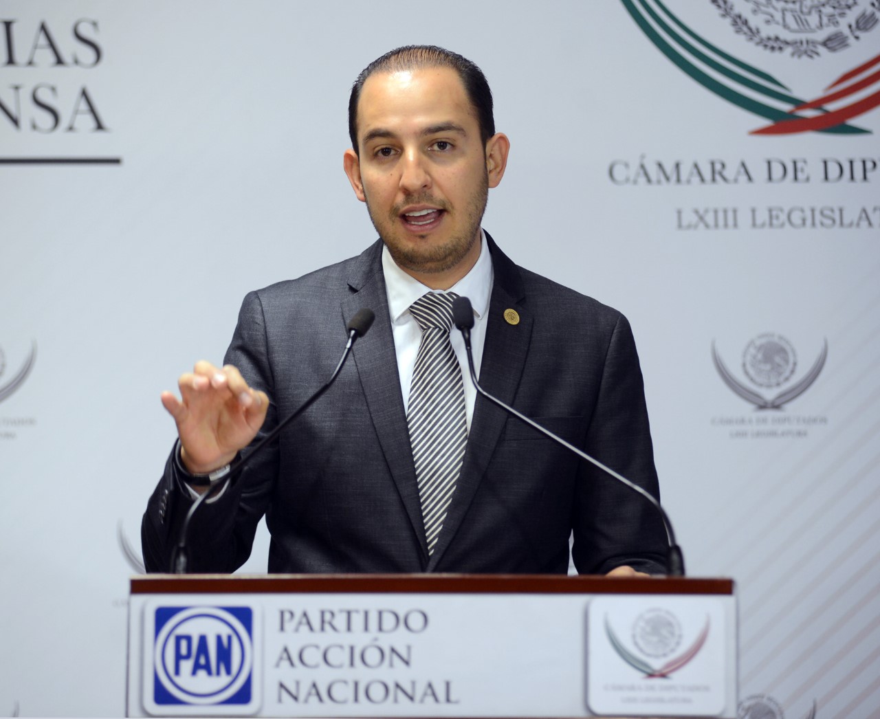 Marko Cortés exige aprobación de Leyes del Sistema Nacional Anticorrupción en el Senado