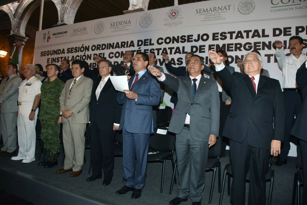 Protección Civil, política pública central para el Gobierno: Silvano Aureoles