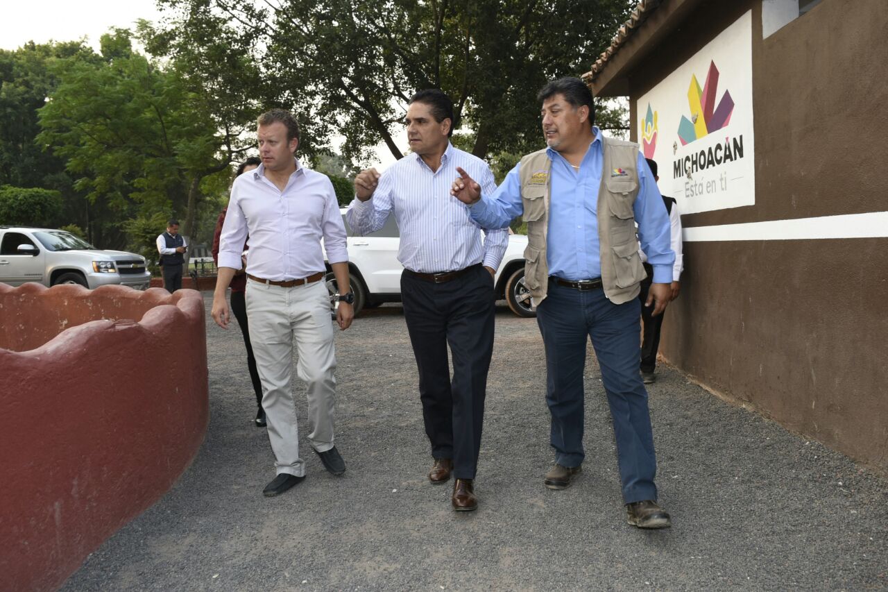 Supervisa Gobernador acciones de mejora en el Zoológico de Morelia