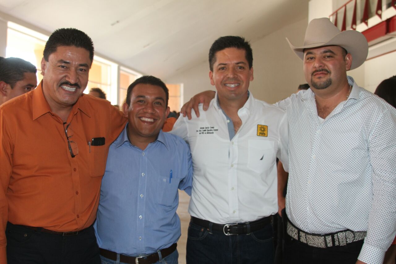 PRD, hoy mostró su unidad y fortaleza en Michoacán: Antonio García Conejo