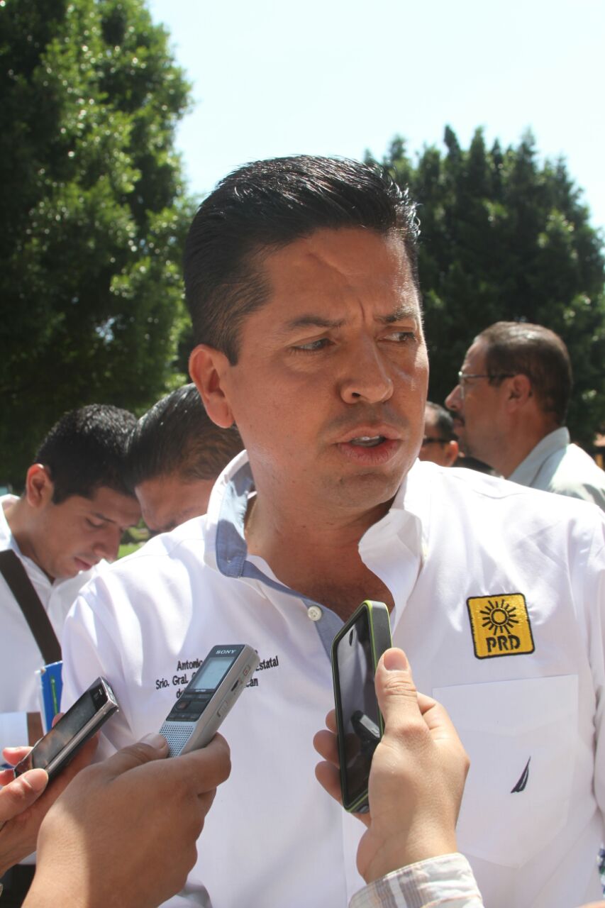 PRD, un partido de puertas abiertas a toda la sociedad: Antonio García Conejo