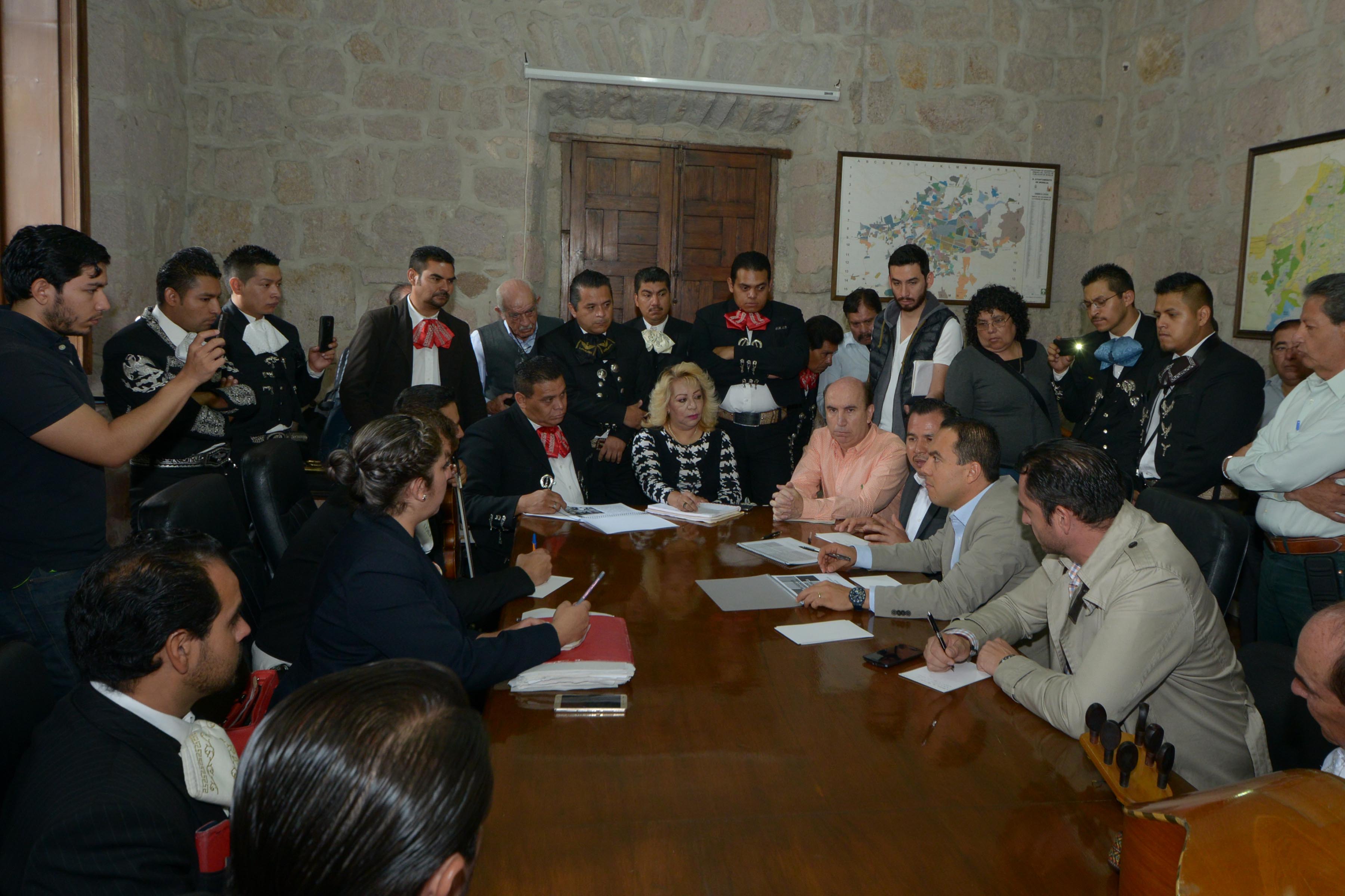 Gobierno Morelia y músicos estrechan comunicación para proyectar valor cultural de mariachis