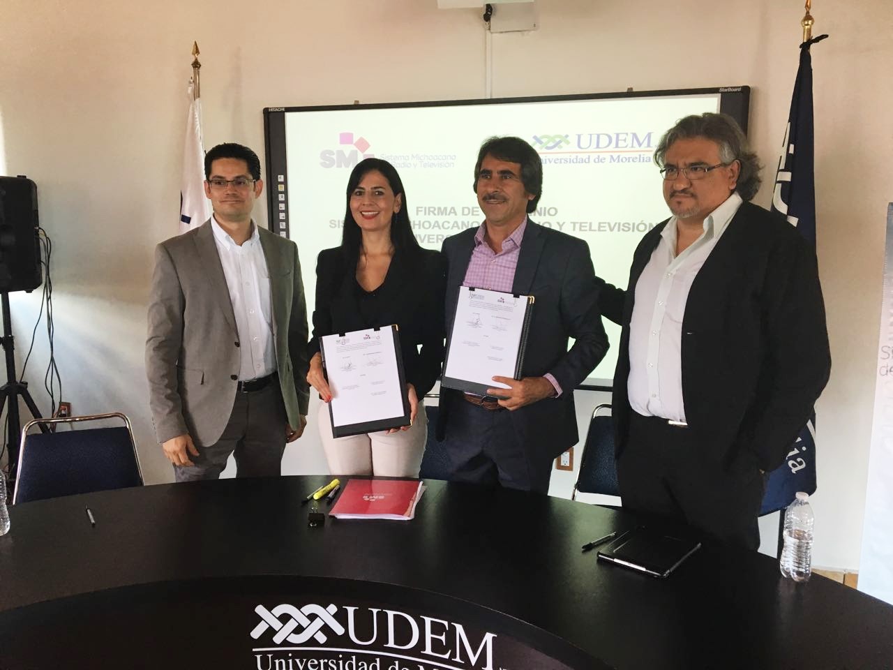 SMRTV amplía horizontes al firmar convenio con Universidad de Morelia