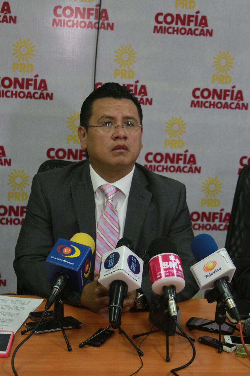 En Michoacán ya se alcanzaron las condiciones y la fuerza institucional para el arribo de grandes inversiones: PRD Michoacán