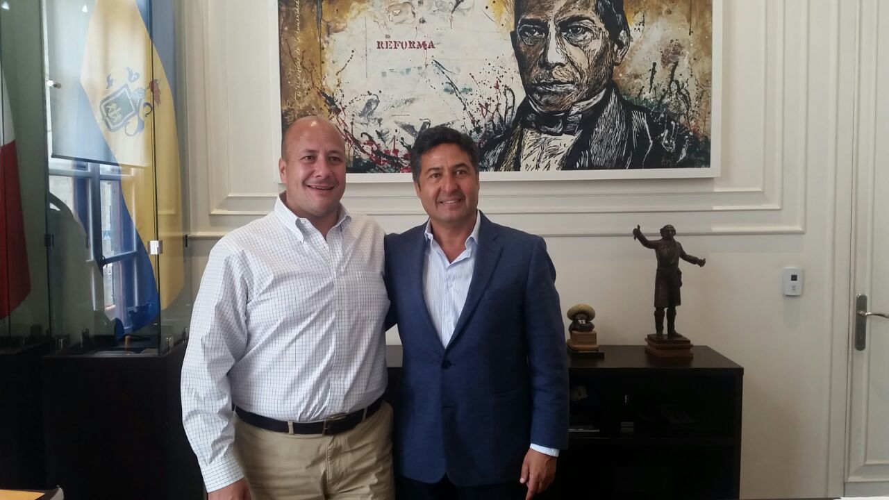 Pátzcuaro acuerda agenda con alcalde Guadalajara