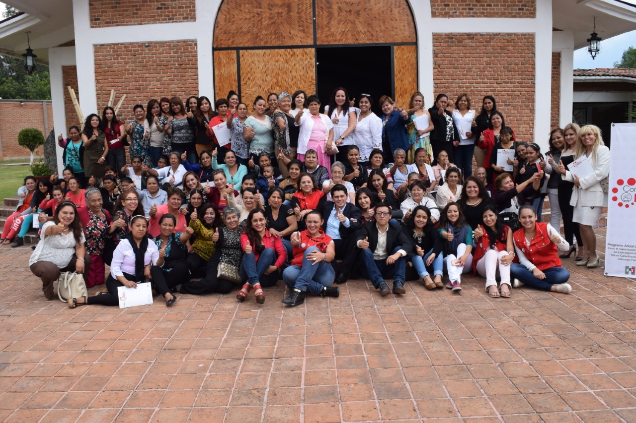Organismo Nacional de Mujeres Priístas de Michoacán lleva capacitación al Oriente del Estado.