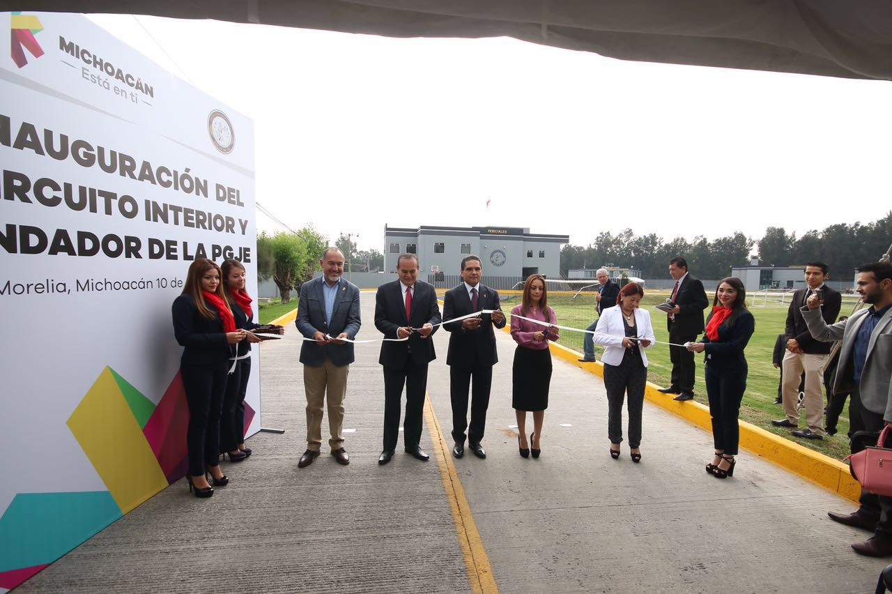 Inaugura Silvano Aureoles obras en materia de procuración de justicia