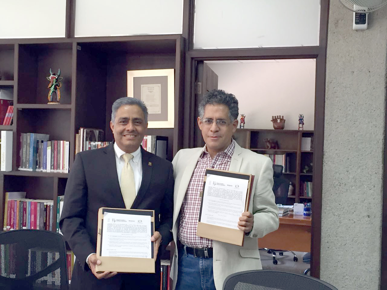 COBAEM y COLMICH firman convenio de apoyo y colaboración