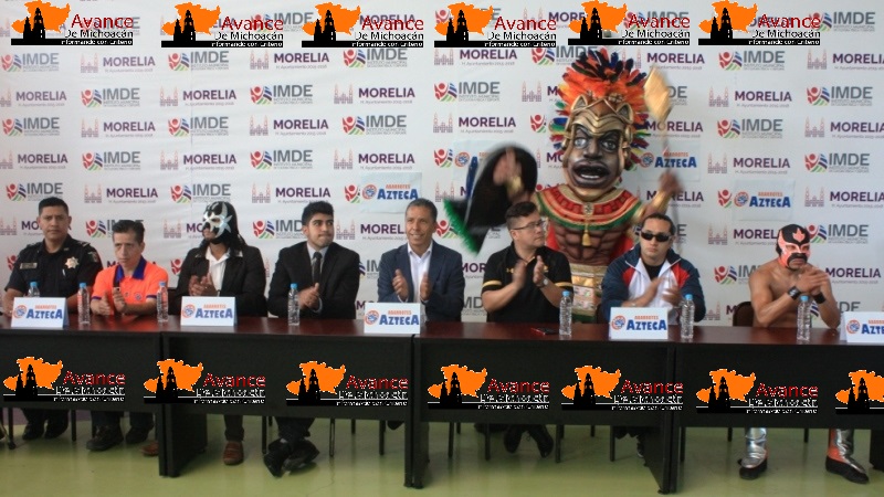 Presenta IMDE función de Lucha Libre AAA