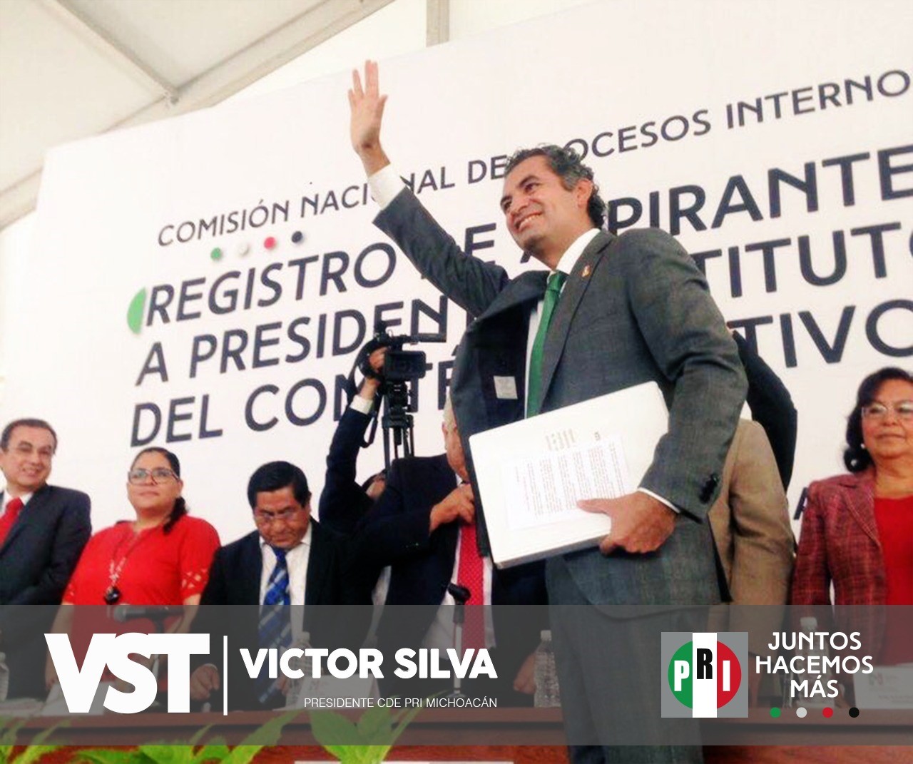 Renovación y Esperanza la llegada de Enrique Rocha al CEN del PRI dice Víctor Silva
