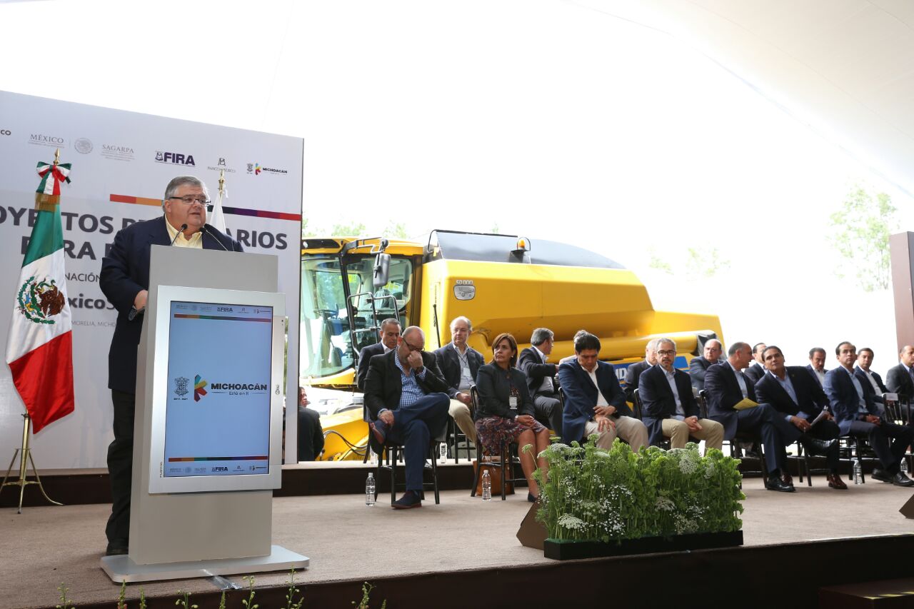 En Michoacán se trabaja para dar paso a la transformación del campo: Silvano Aureoles