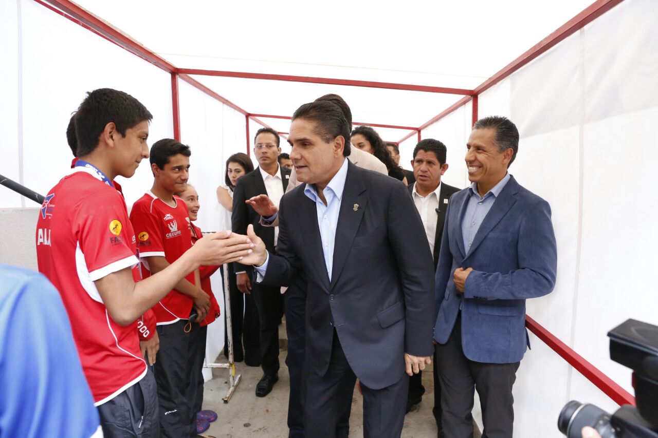 Inaugura Gobernador Campeonato Nacional de Natación Curso Largo Morelia 2016