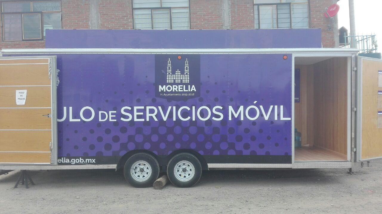 Unidad Móvil continúa recorriendo Morelia