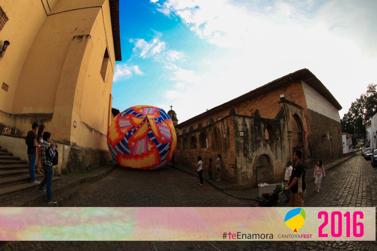 Pátzcuaro con más de un siglo de historia en Globos de Cantoya