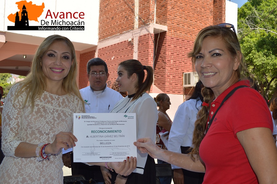 Ofrece Conalep Michoacán cursos de capacitación.