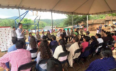 El legislador Alfredo Anaya Orozco, impulsa gestiones para la comunidad de Tarecuato