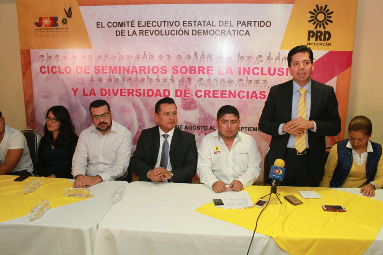 Jóvenes, los nuevos rostros del PRD: García Conejo