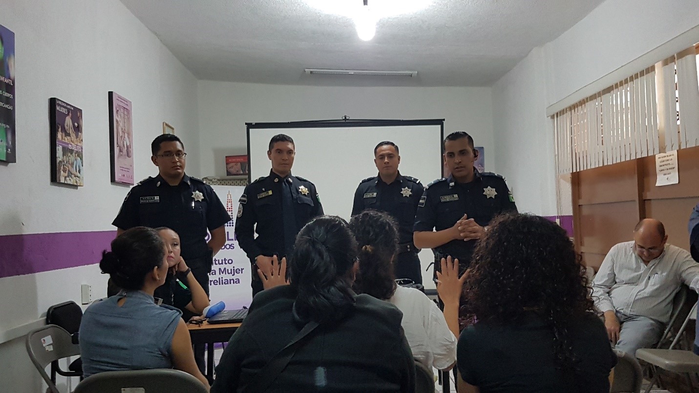 IMUMO y División de Gendarmería de la Policía Federal trabajan en capacitación en temas de proximidad social