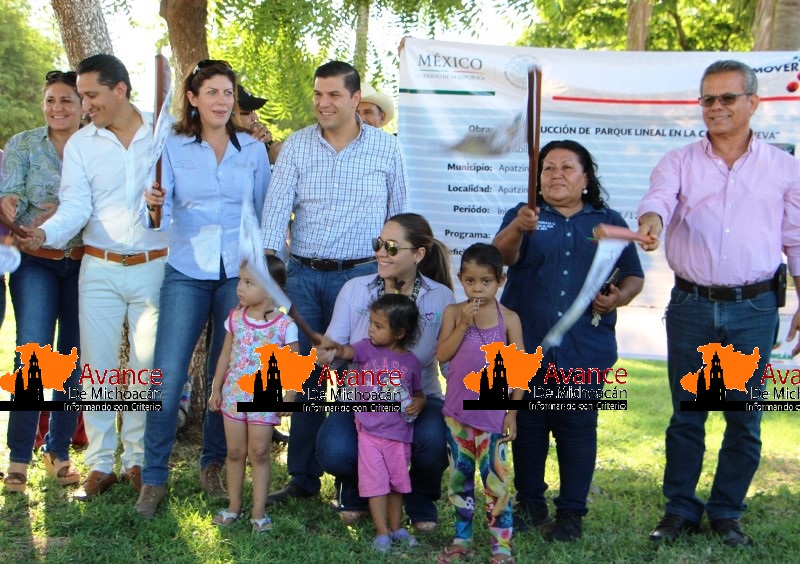 Inician obras de SEDATU y el Ayuntamiento de Apatzingán.