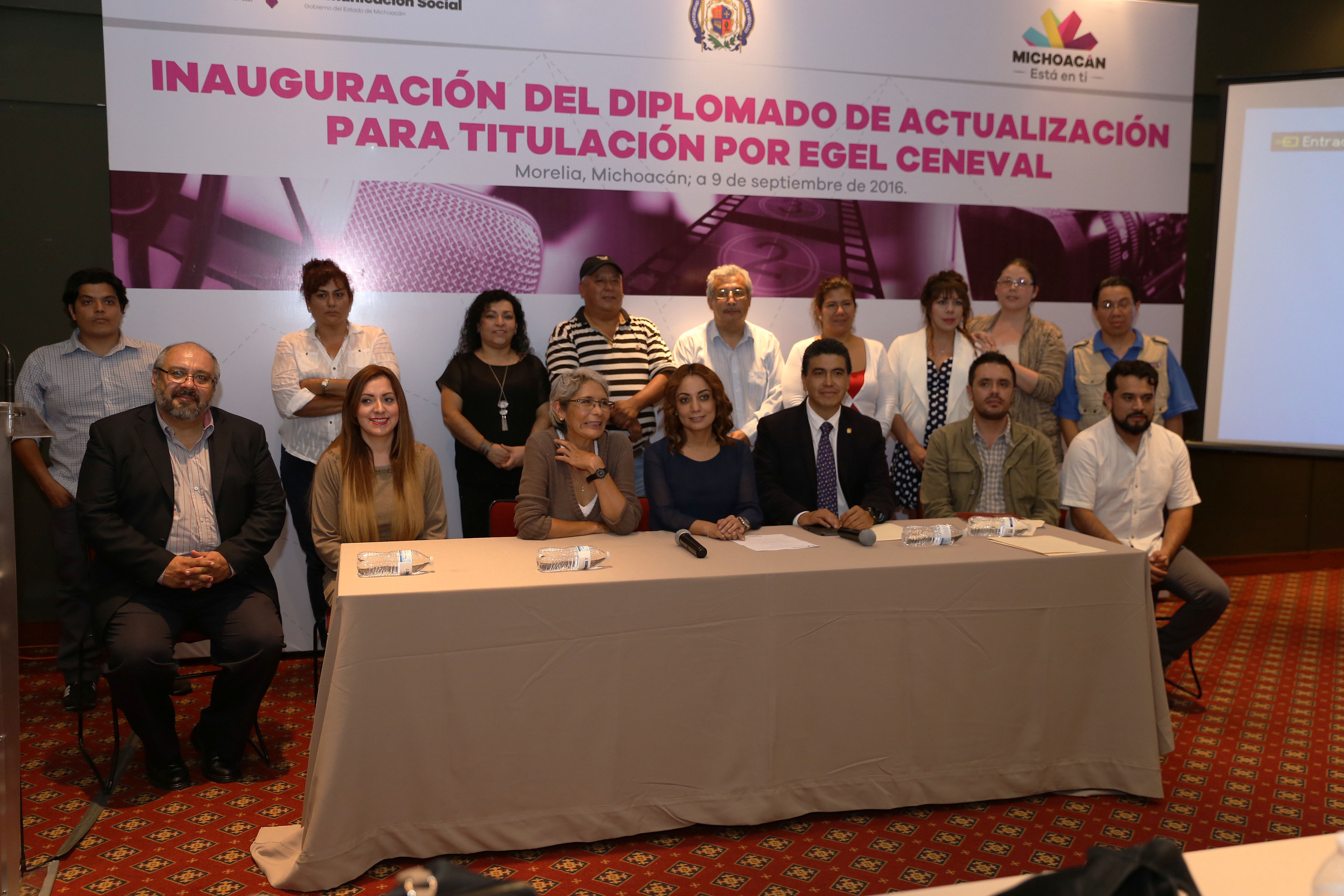 Inauguran Gobierno del Estado y UMSNH diplomado para Periodistas y Comunicadores