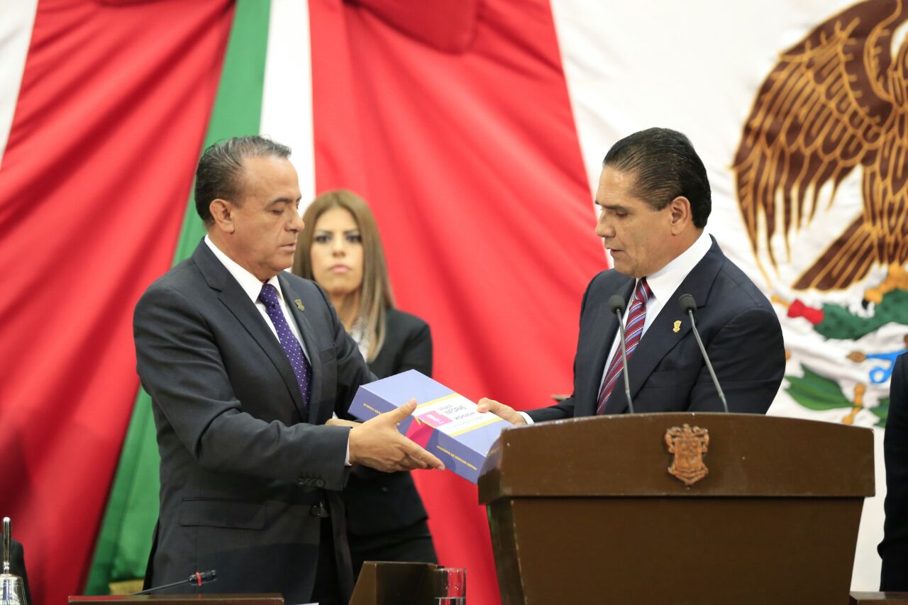 Entrega Silvano Aureoles Primer Informe de Gobierno del Estado de Michoacán