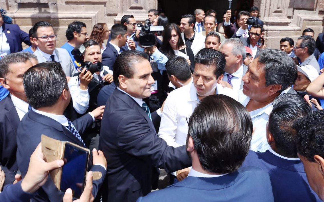 Juntos, vamos muy bien en Michoacán: Silvano Aureoles