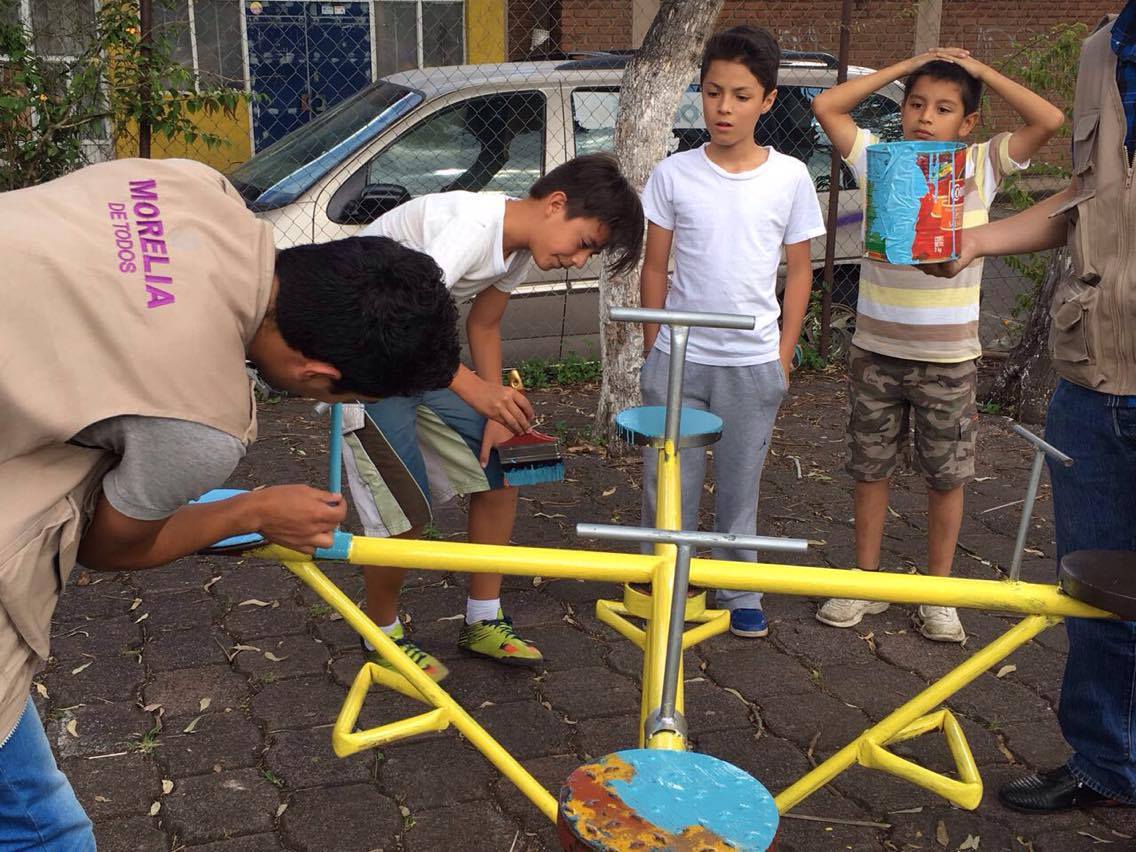 Gobierno De Morelia y ciudadanía, se suman para rescatar espacios públicos