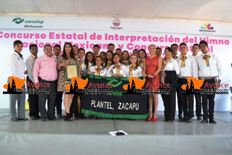 Fomentan respeto por los símbolos patrios entre comunidad Conalep.