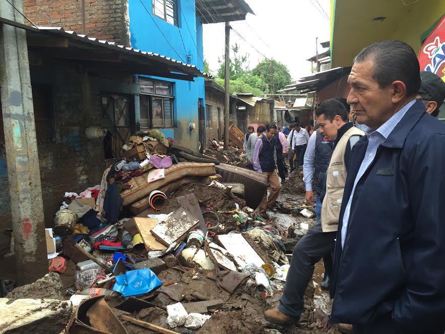 Atiende Gobierno Federal contingencia en Uruapan