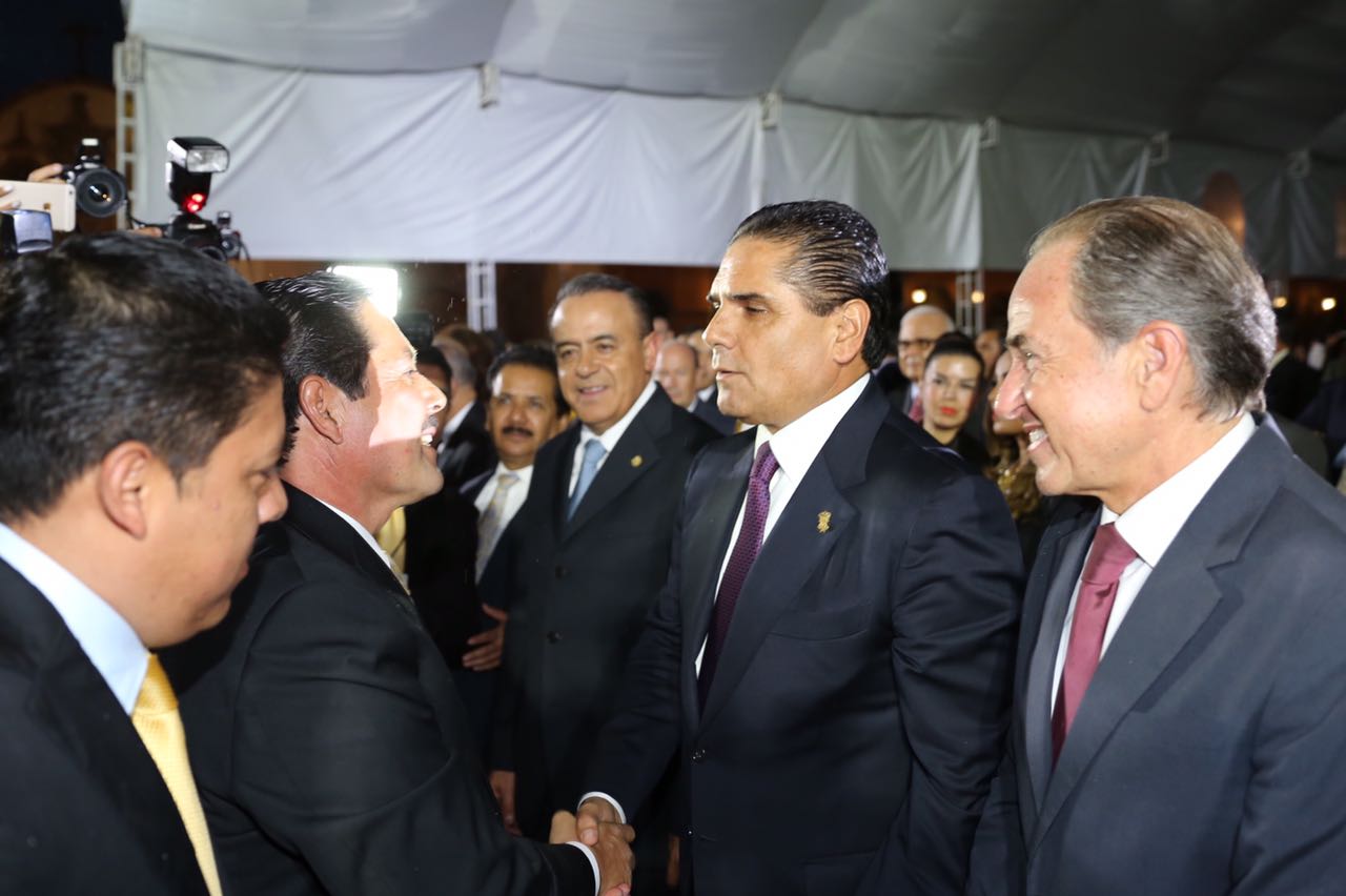 Acude Gobernador a primer informe del Presidente Municipal de San Luis Potosí