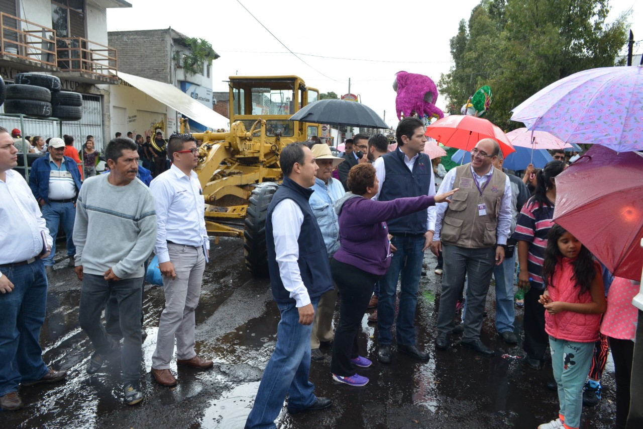 Cumple Gobierno de Morelia a vecinos de la colonia Obrera