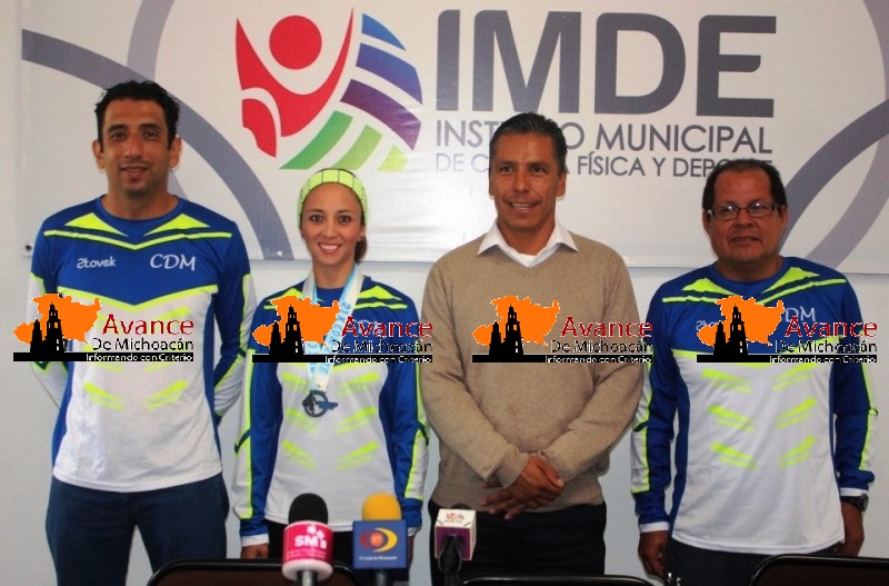Se une IMDE al IV Medio Maratón de Morelia
