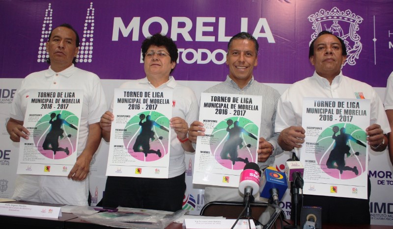 Anuncia IMDE torneo de la Liga Municipal de Morelia de Basquetbol 2016-2017