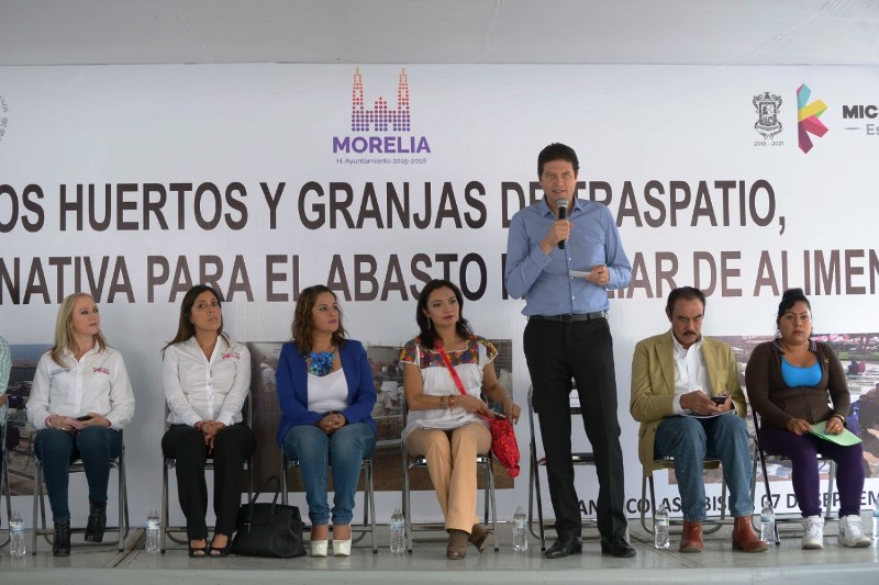 Gobierno de Morelia comprometido con la agricultura y economía familiar.