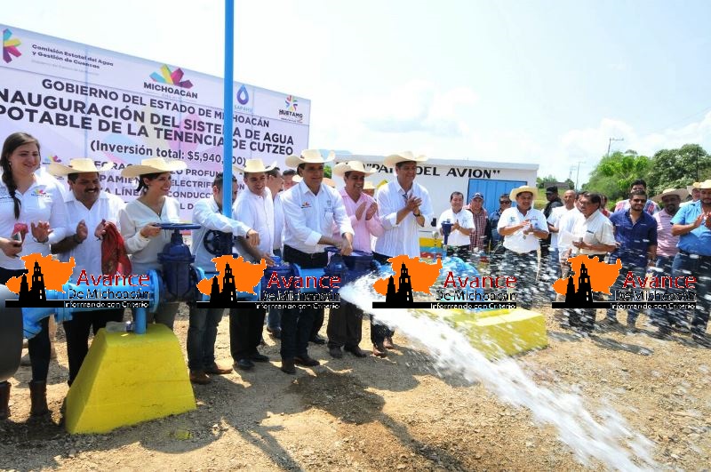 Asegura Gobierno del Estado abasto de agua en Huetamo por tres décadas.