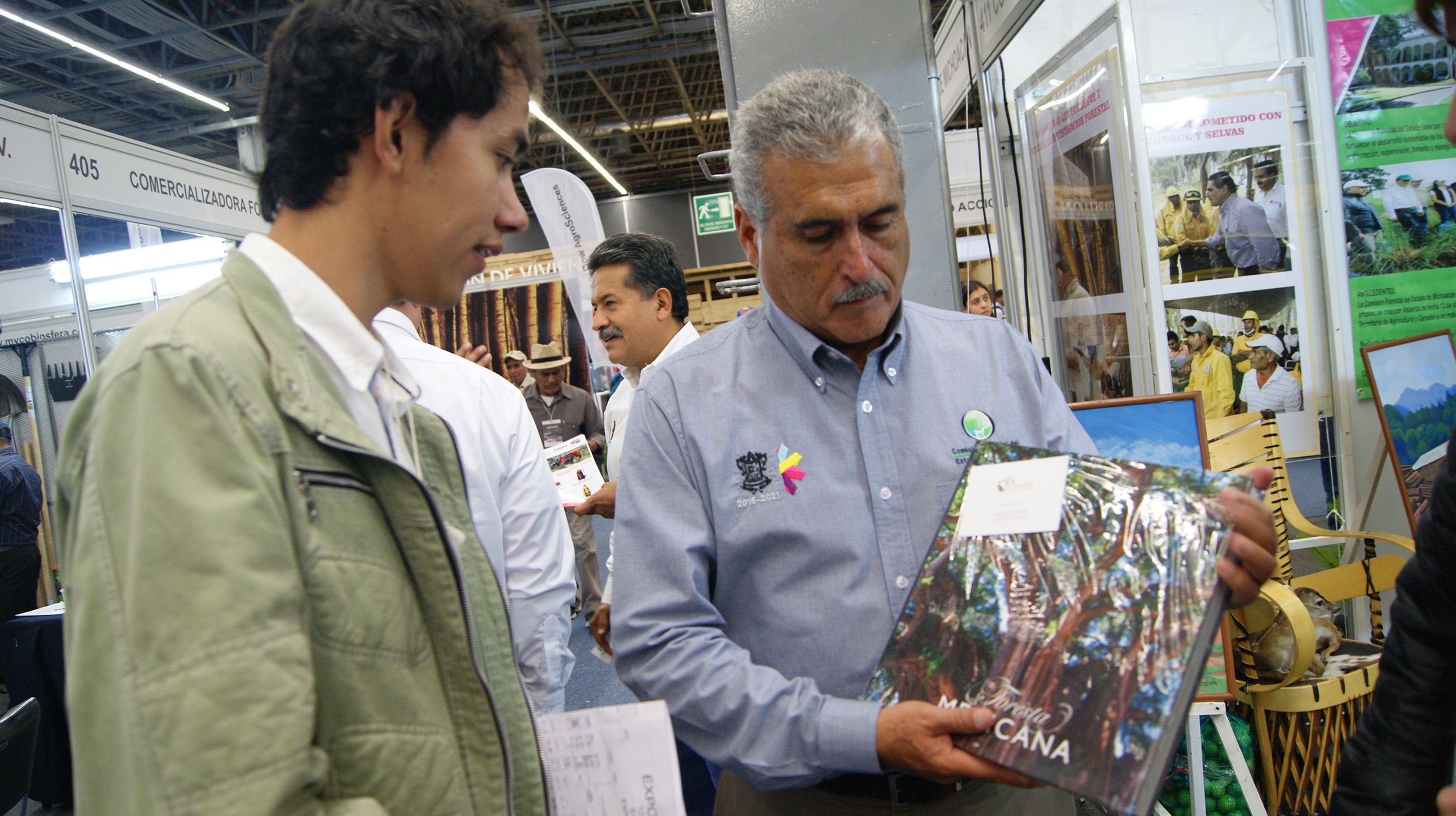 Presente Michoacán en la Expo Forestal 2016 celebrada en Guadalajara, Jalisco