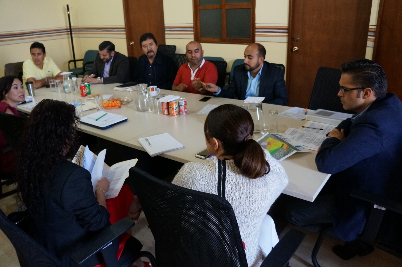 Regidores conocen avances de obra del Río Chiquito