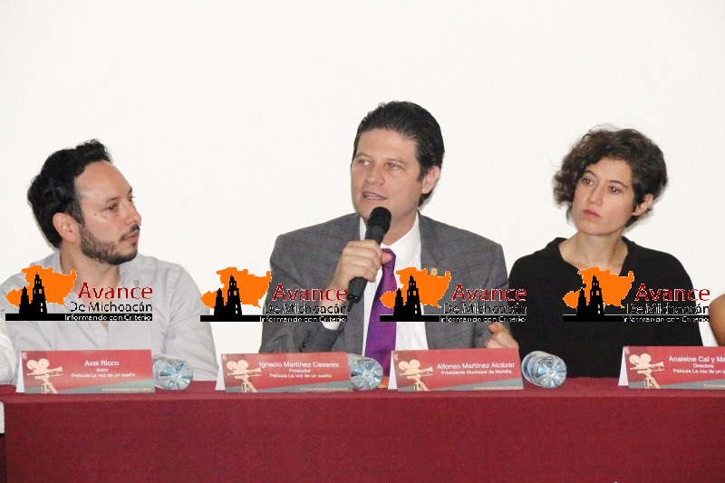 Morelia proyectará su cultura y arte en película “La Voz de un Sueño”: Alfonso Martínez