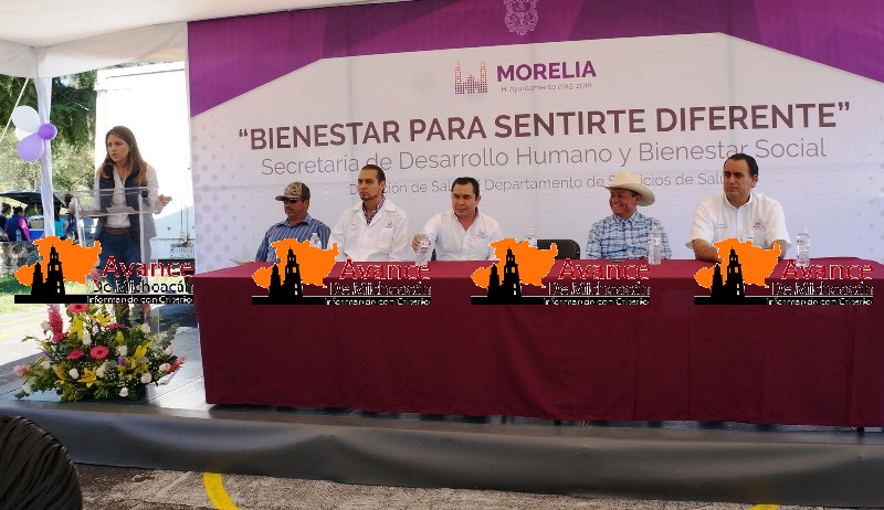 Gobierno de Morelia lleva servicios de salud a las comunidades más alejadas.