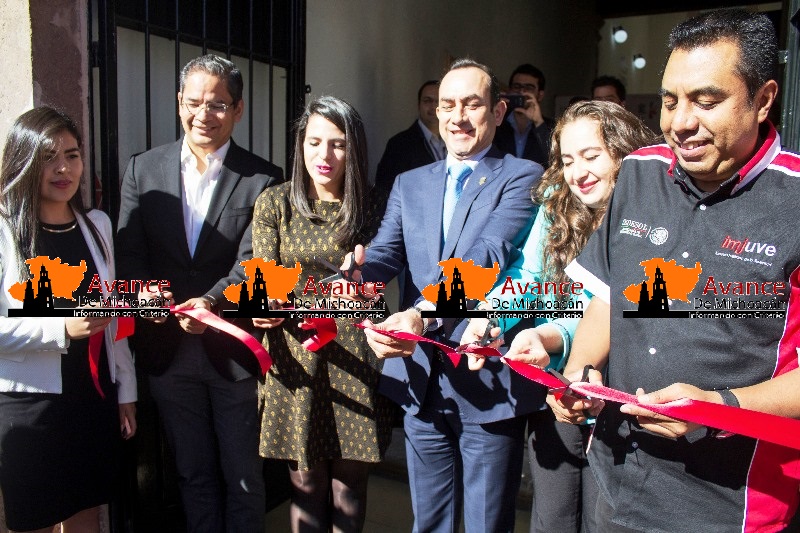 Instituto de la juventud michoacana inaugura Casa del Emprendedor Joven del país.