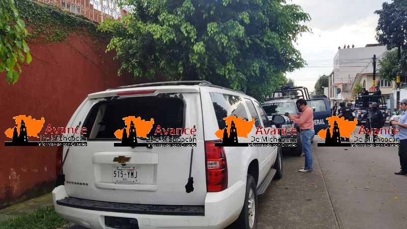 13 personas detenidas en operativo conjunto de Estado y Federación en Uruapan: Gobierno de Michoacán.