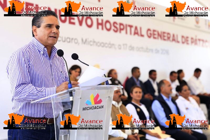 Mensaje del Gobernador del Estado en la Inauguración del Hospital General de Pátzcuaro