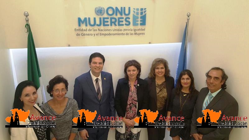 Alfonso Martínez estrecha lazos con ONU Mujeres para erradicar la violencia de género