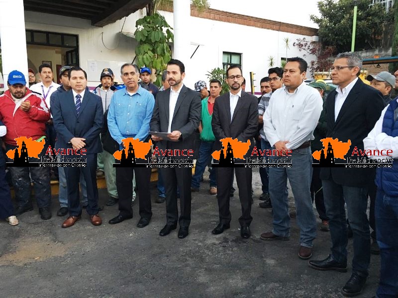 Realiza Secretaría de Servicios Públicos Municipales relevo institucional en Dirección de Imagen Urbana