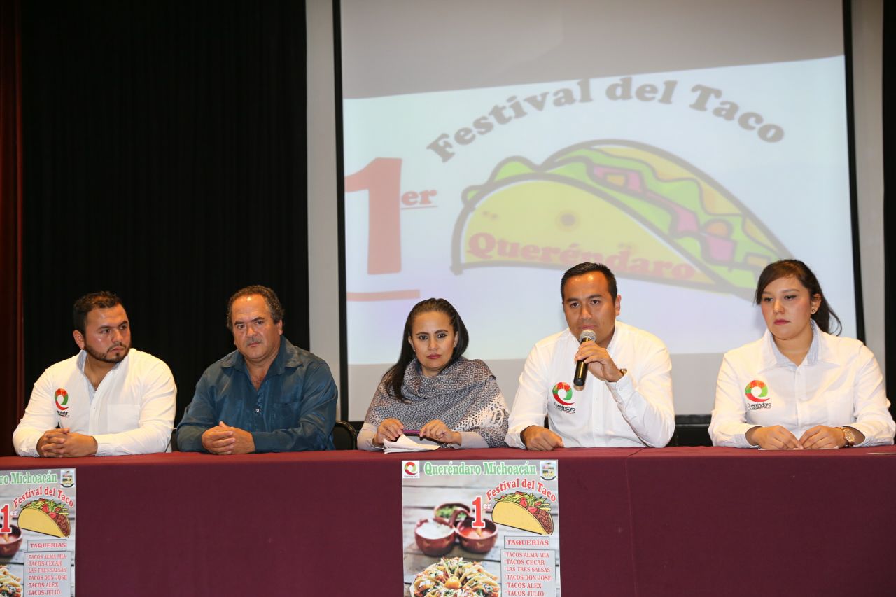 Primer Festival del Taco en Queréndaro
