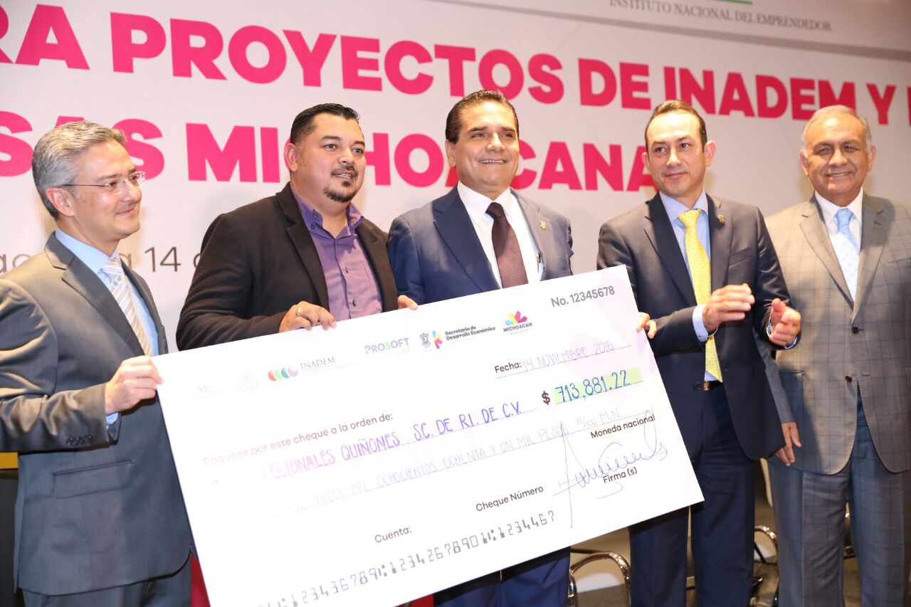 Michoacán apoya a la IP para la inversión y generación de empleos: Silvano Aureoles