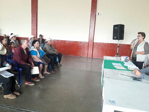 Actividad permanente de la delegada de SEDESOL  en la región Apatzingán